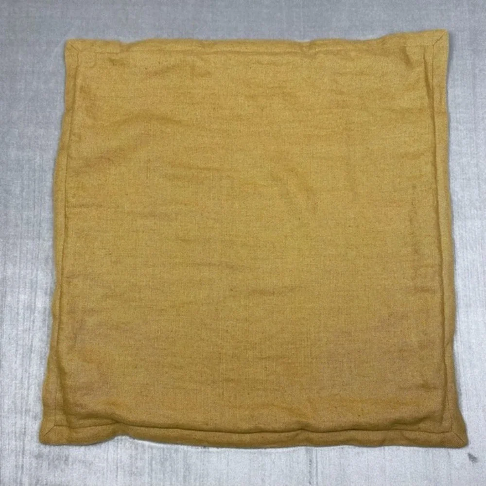 Vtg‎ Legacy 100% Linen Pillow Sham Open Weave Rustic Natural Luxury Zip Closure